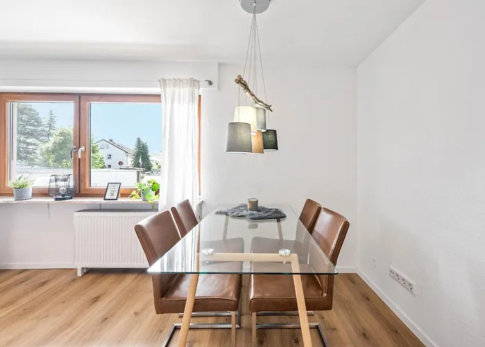 アパート Ruhiges Und Zentrales In Huettenfeld ラムパートハイム