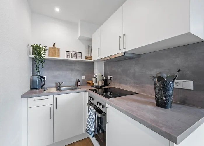 アパート Ruhiges Und Zentrales In Huettenfeld ラムパートハイム